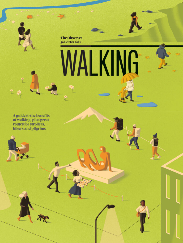 Studio PI_Ana Yael_Observer Magazine_Walking_Cover