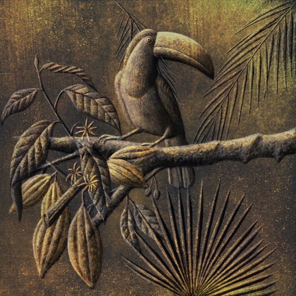 Toucan-Weathered Bronze